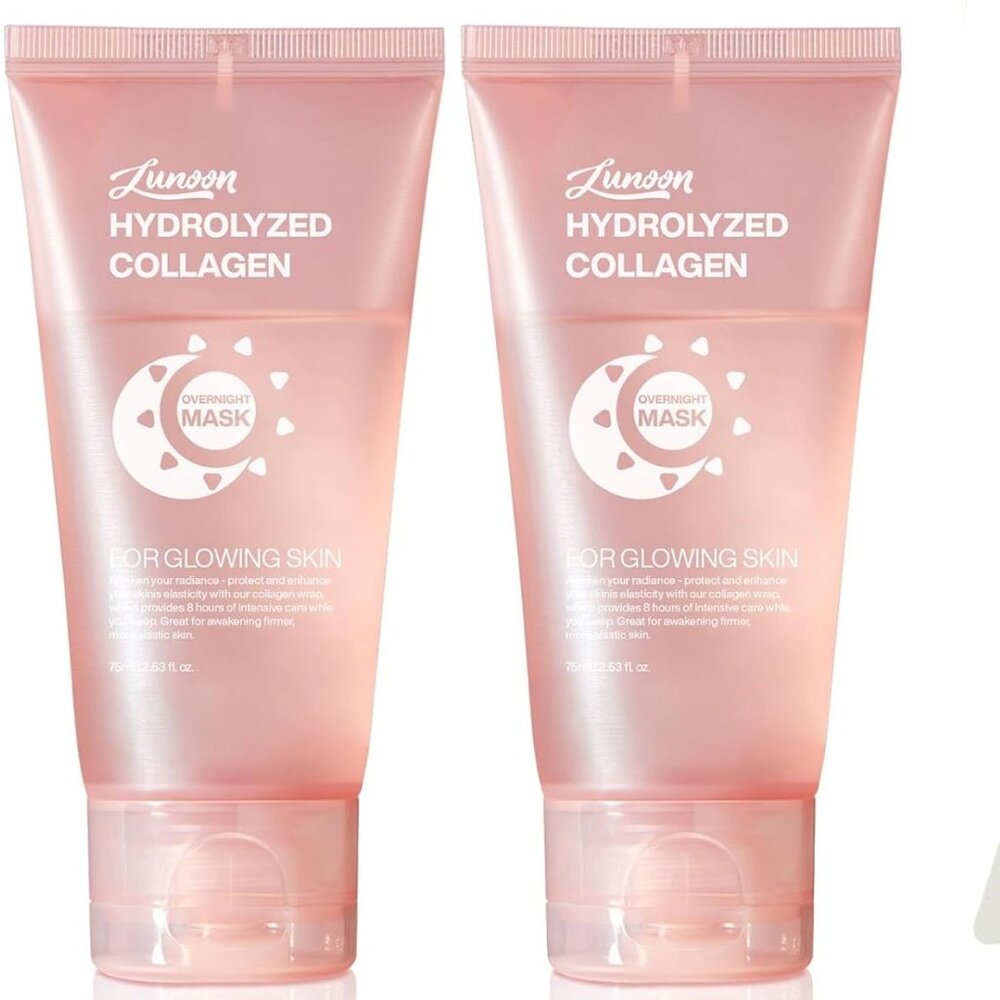 2 Pcs Collagen Night Wrapping Mask Hydration Elasticity Firming KOREAN Facial